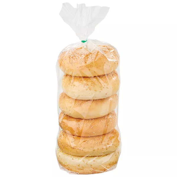 Wegmans 6 Pack Sesame Bagels