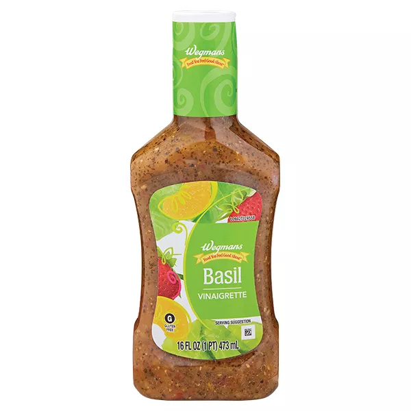 Wegmans Basil Vinaigrette Salad Dressing