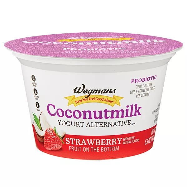 Wegmans Coconutmilk Yogurt Alternative, Strawberry