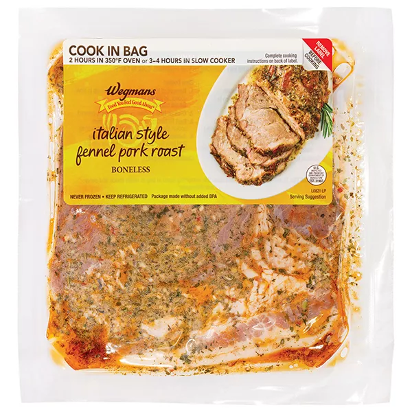 Wegmans Cook in Bag Italian Style Fennel Pork Roast, Small