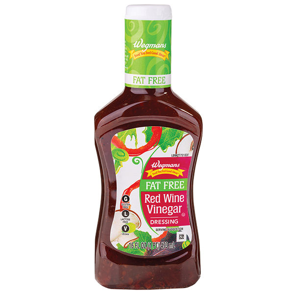 Wegmans Dressing Red Wine Vinegar, Fat Free