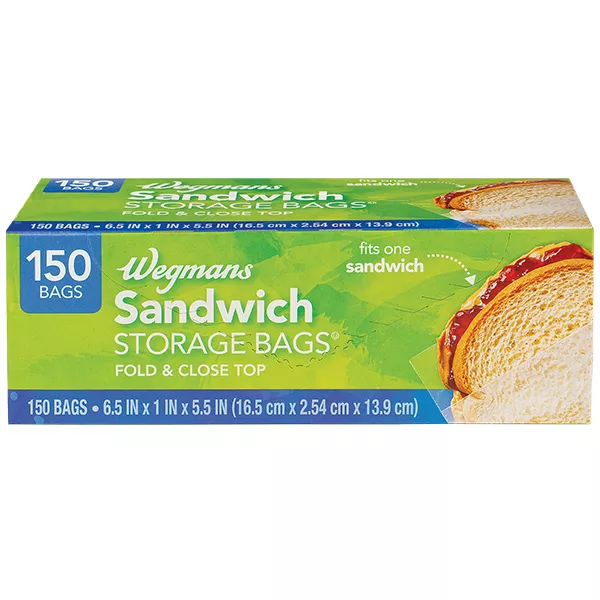 Wegmans Fold & Close Top Sandwich Storage Bags