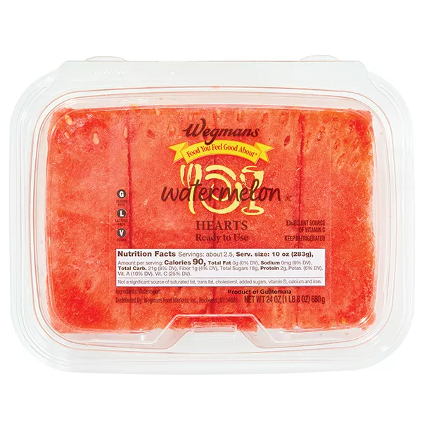 Wegmans Food You Feel Good About Watermelon Hearts
