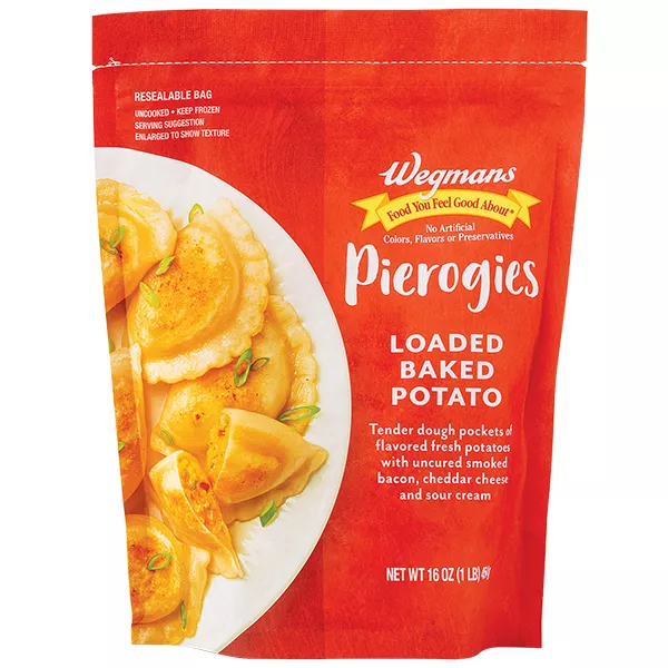 Wegmans Frozen Loaded Baked Potato Pierogies