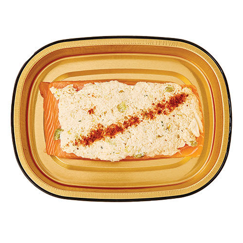 Wegmans Gold Pan Salmon Topped with Crab Stuffing, Ready to Cook