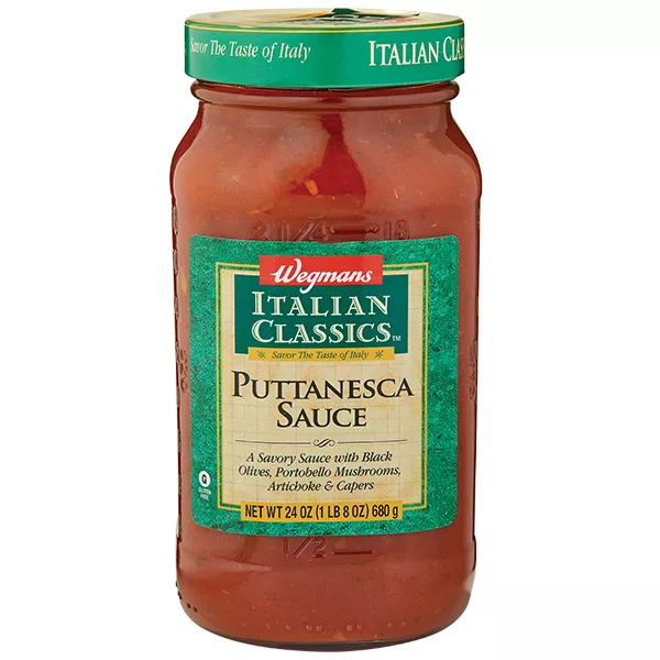 Wegmans Italian Classics Puttanesca Pasta Sauce