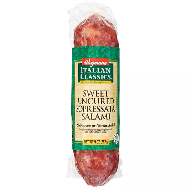Wegmans Italian Classics Sweet Uncured Sopressata Salami Mini