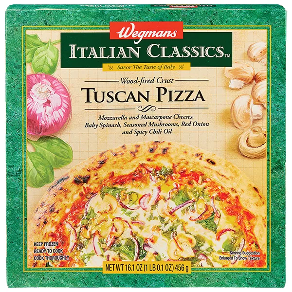 Wegmans Italian Classics Wood-Fired Crust Tuscan Pizza