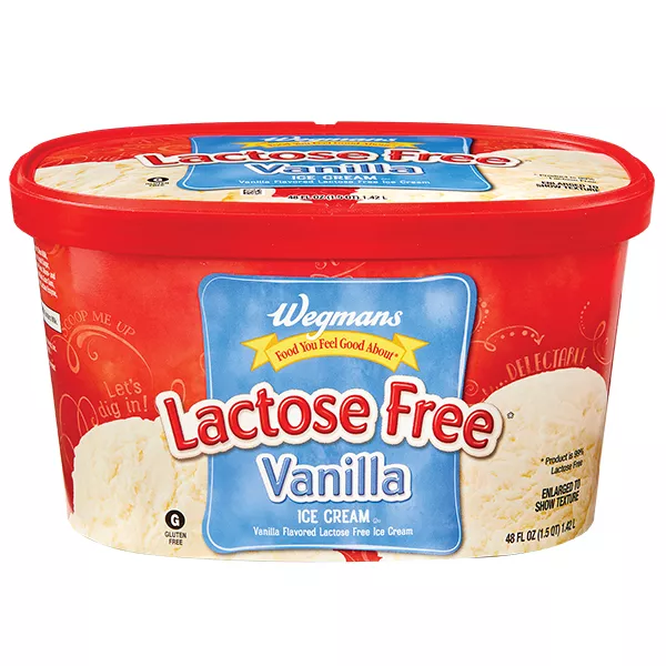 Wegmans Lactose Free* Vanilla Ice Cream