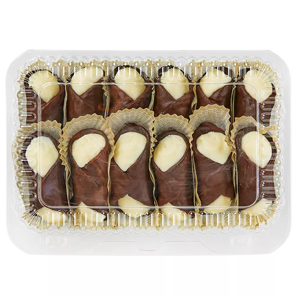 Wegmans Mini Chocolate Covered Cannolis, 12pk