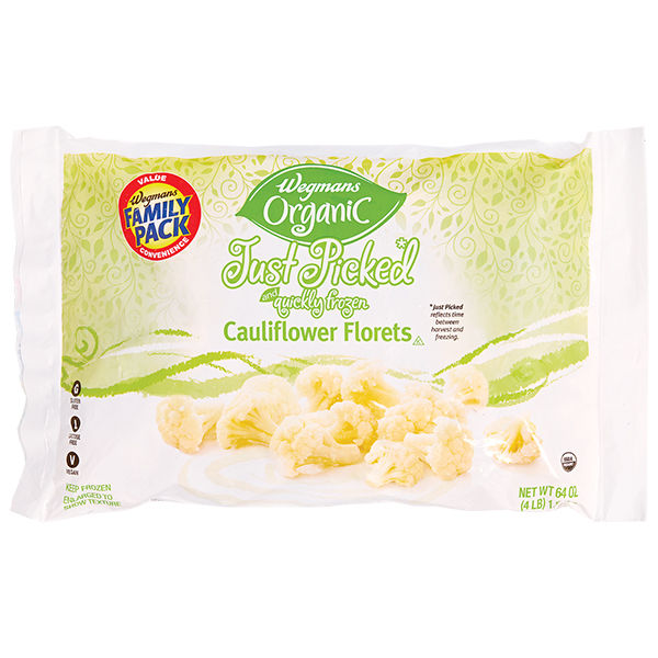 Wegmans Organic Cauliflower Florets, FAMILY PACK