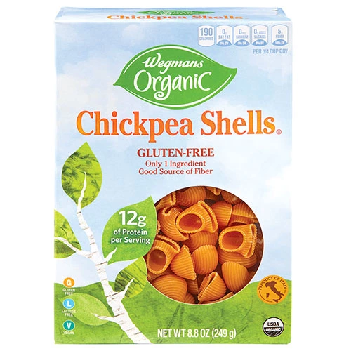 Wegmans Organic Chickpea Shells Pasta