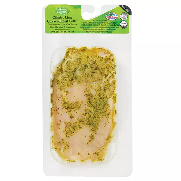 Wegmans Organic Cilantro Lime Marinated Chicken Breast Single