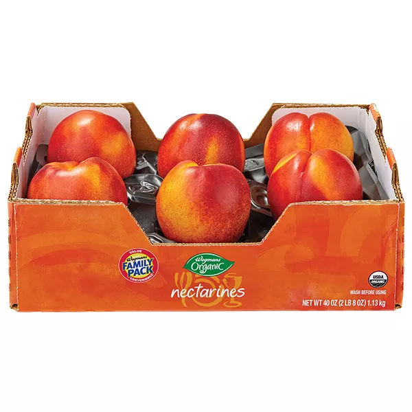 Wegmans Organic Nectarines, FAMILY PACK