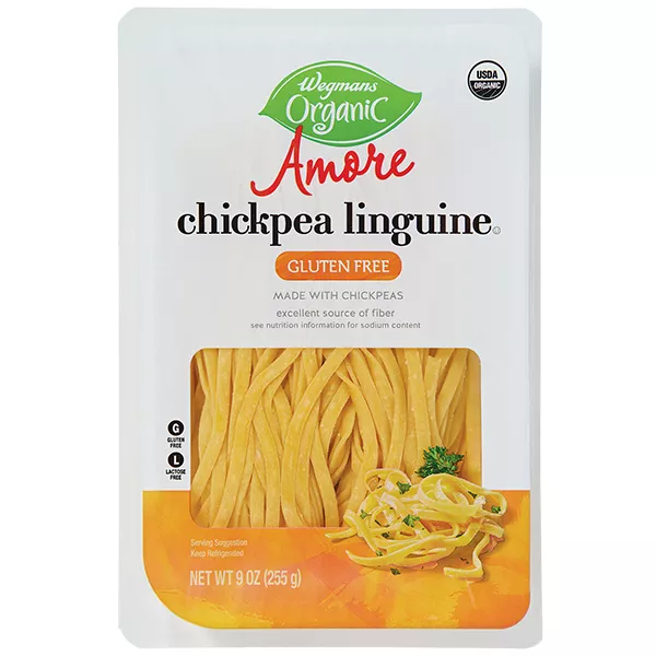 Wegmans Organic Refrigerated Chickpea Linguini Pasta