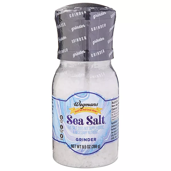 Wegmans Sea Salt Adjustable Grinder