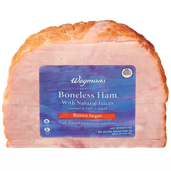 Wegmans Sliced Boneless Brown Sugar Ham, Raised without Antibiotics