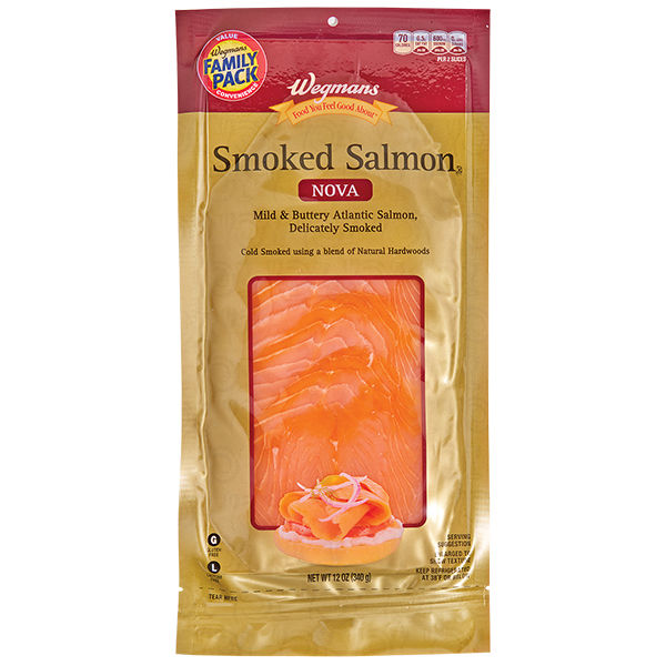 Wegmans Smoked Nova Salmon, FAMILY PACK