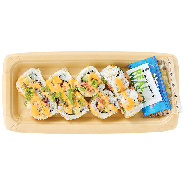 Wegmans Spicy Tuna Roll with White Rice (Raw Sushi)