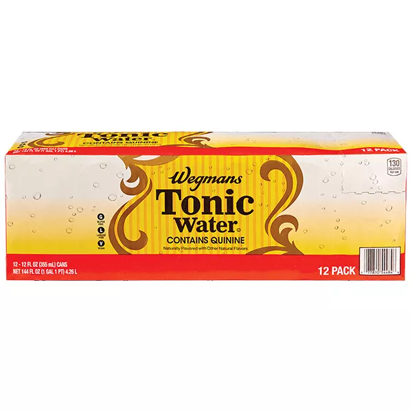 Wegmans Tonic Water, 12 Pack
