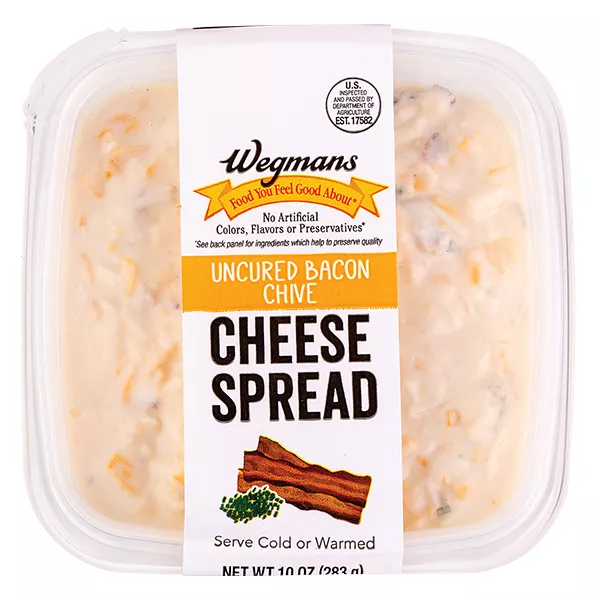 Wegmans Uncured Bacon Chive Cheese Spread