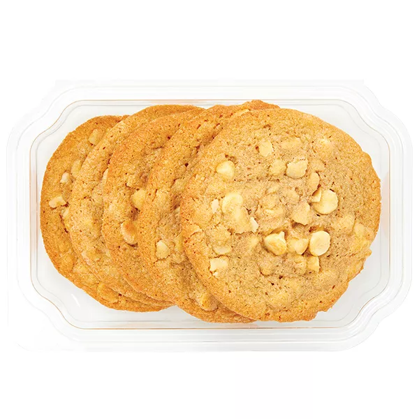 Wegmans White Chocolate Macadamia Nut Cookies, 5 Pack