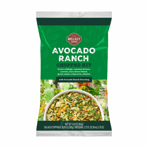 Wellsley Farms Avocado Ranch Chopped Salad Kit