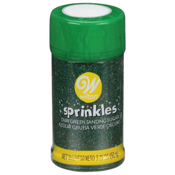 Wilton Sanding Sugar Sprinkles - Dark Green
