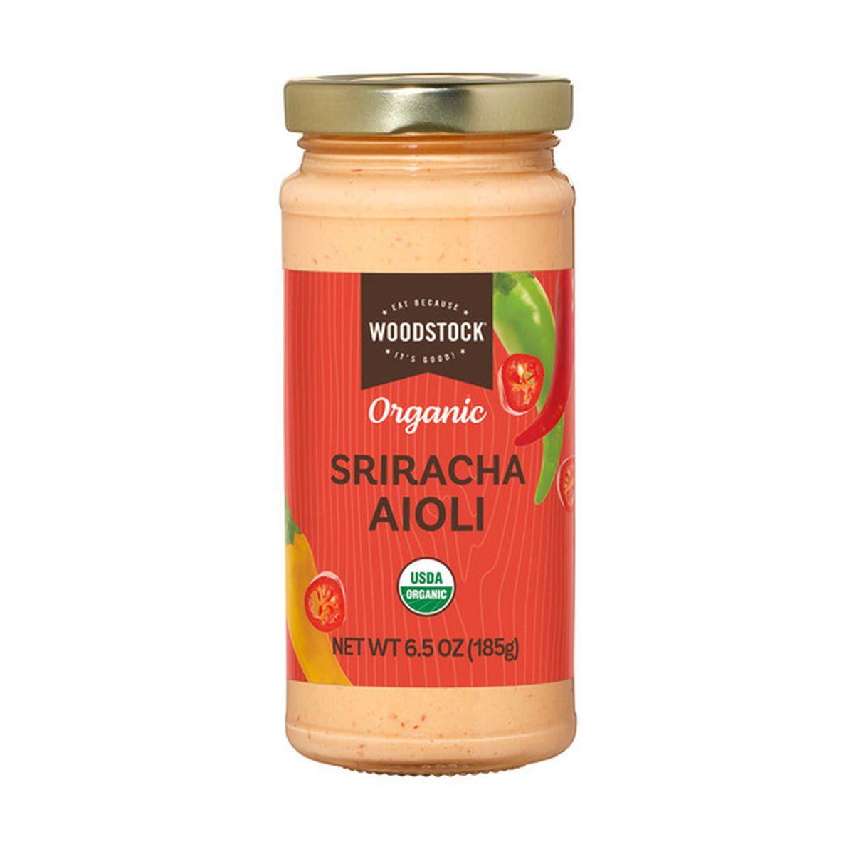 WOODSTOCK Organic Sriracha Aioli