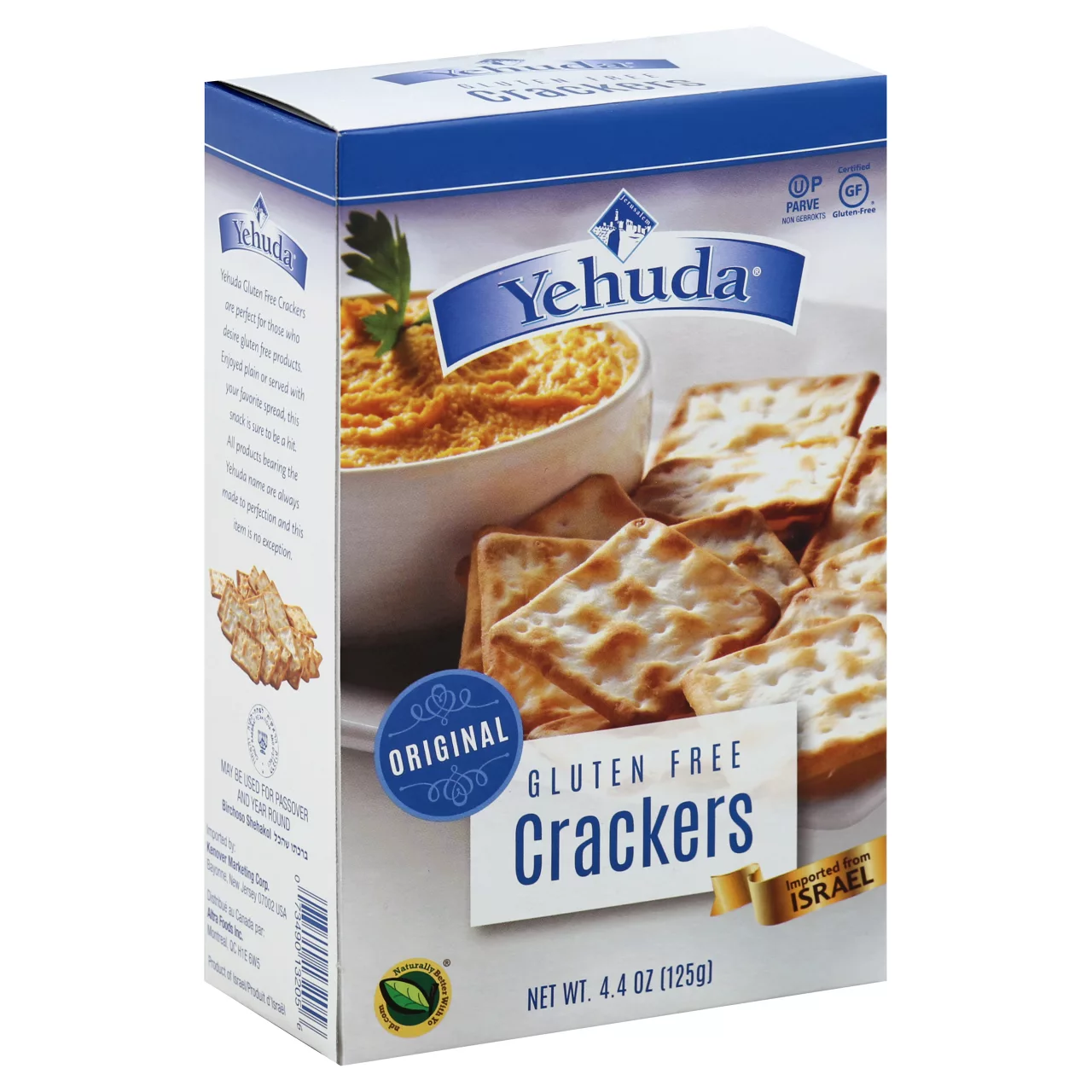 Yehuda Matzos Crackers, Gluten Free, Original
