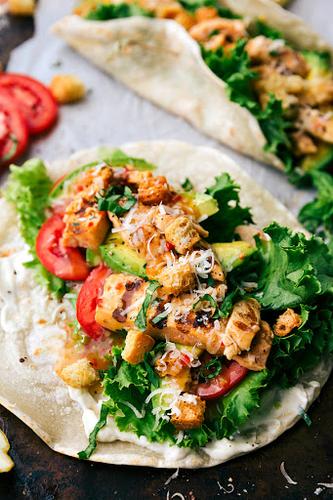 10-Minute Italian Chicken Wraps