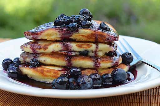 Blueberry Buttermilk Pancakes