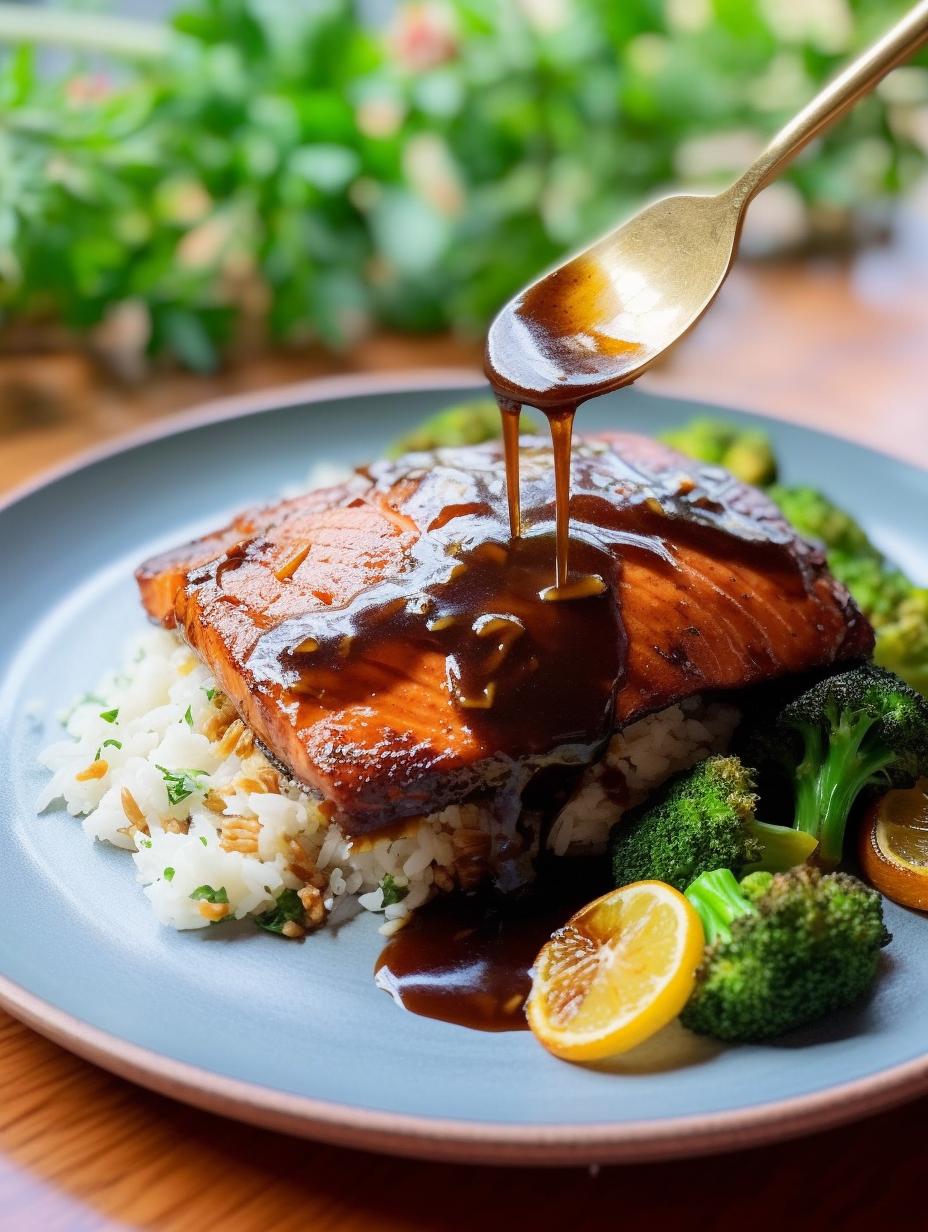 Caramelized Soy Glazed Salmon