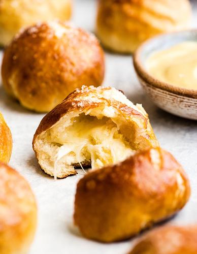 Cheese-Stuffed Pretzel Bites