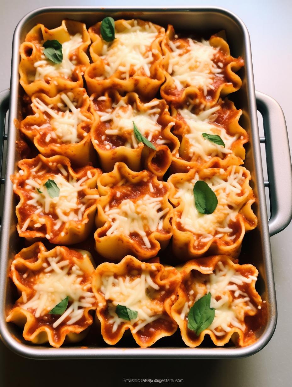 Cheesy Lasagna Swirls