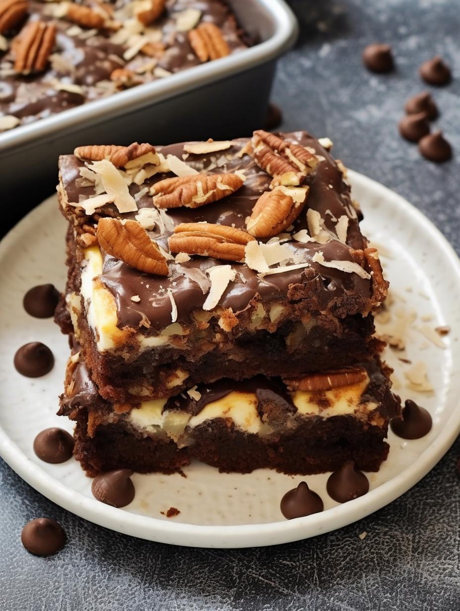 Chocolate Temblor Squares