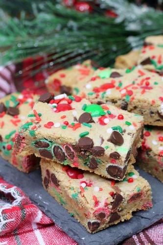 Christmas Cookie Bars