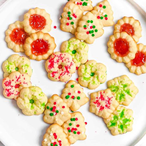 Christmas Spritz Cookies
