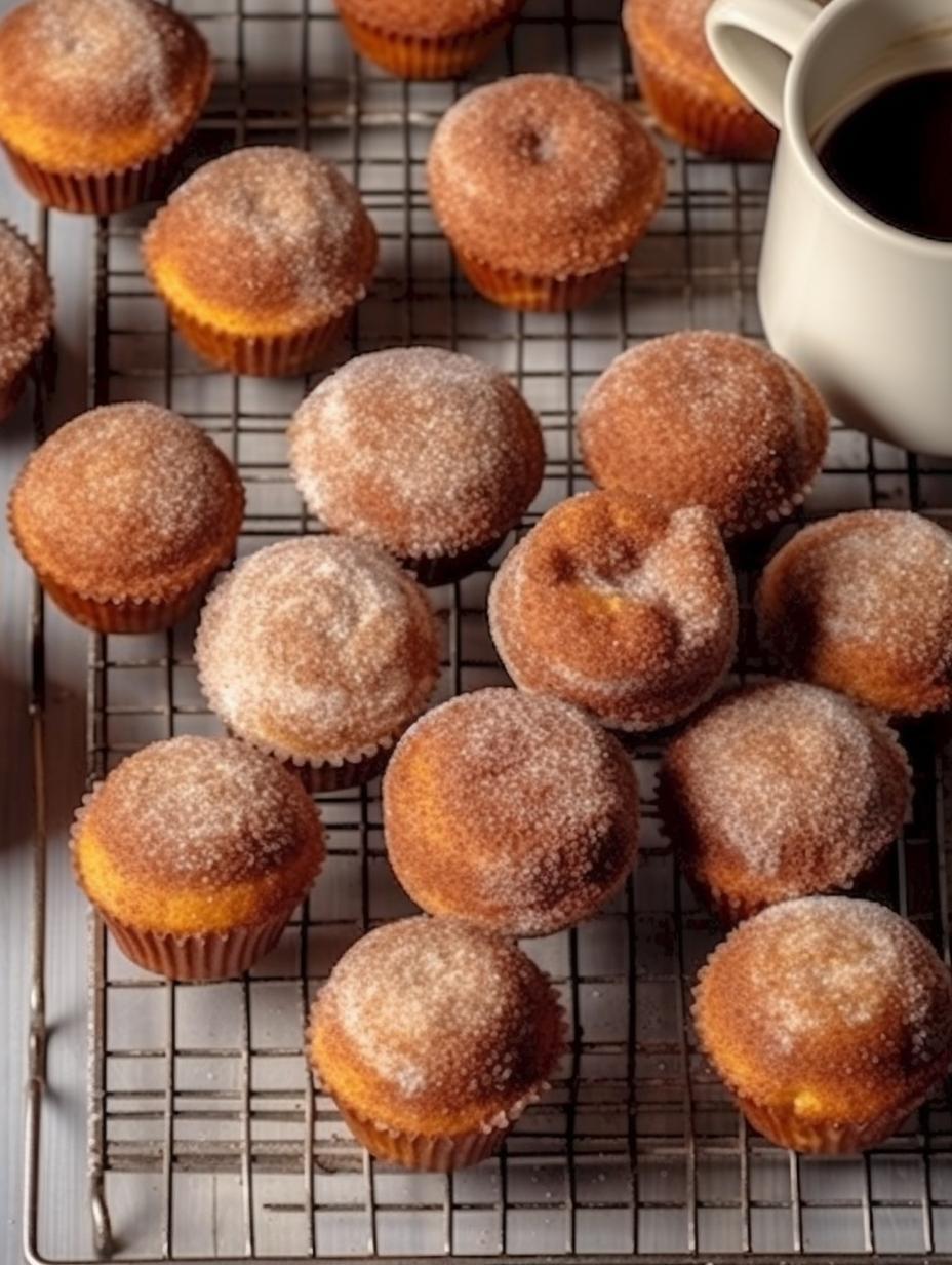 Cinnamon Sugar Donut Muffins