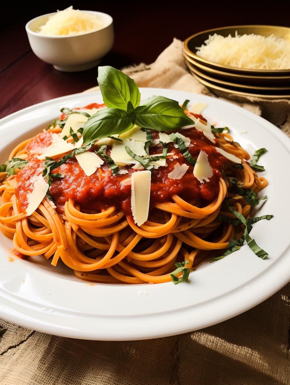 Classic Pomodoro and Spaghetti