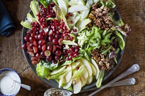Composed Waldorf Salad