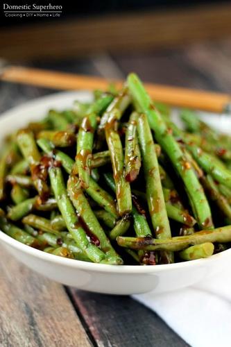 Copycat PF Chang's Spicy Green Beans