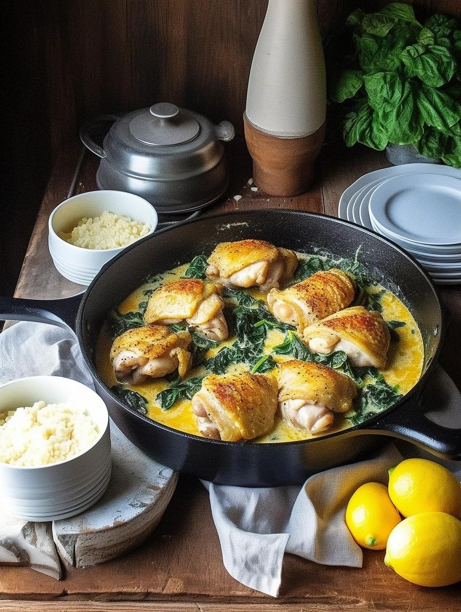 Creamy Lemon Butter Chicken Bliss