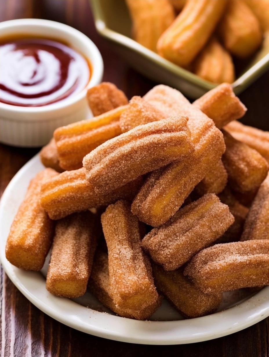 Crispy Crescent Churro Bites