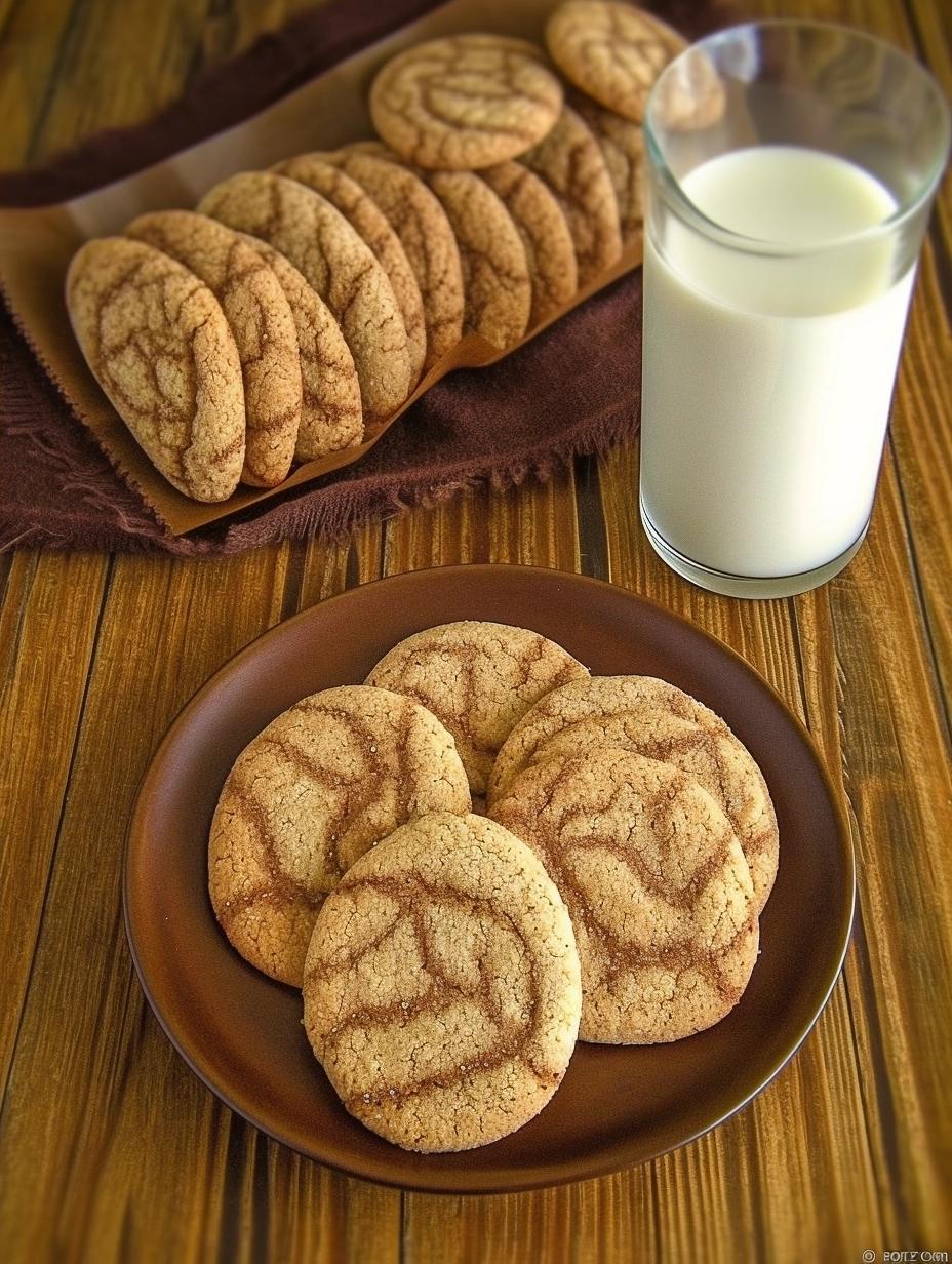 Crispy-Edged Cinnamon Delight Cookies