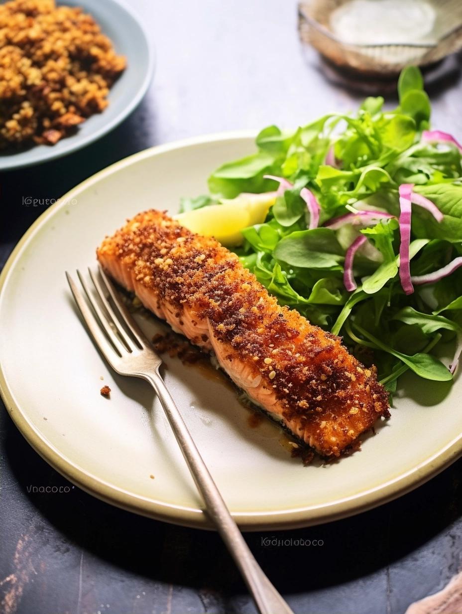 Crispy Quinoa-Crusted Salmon