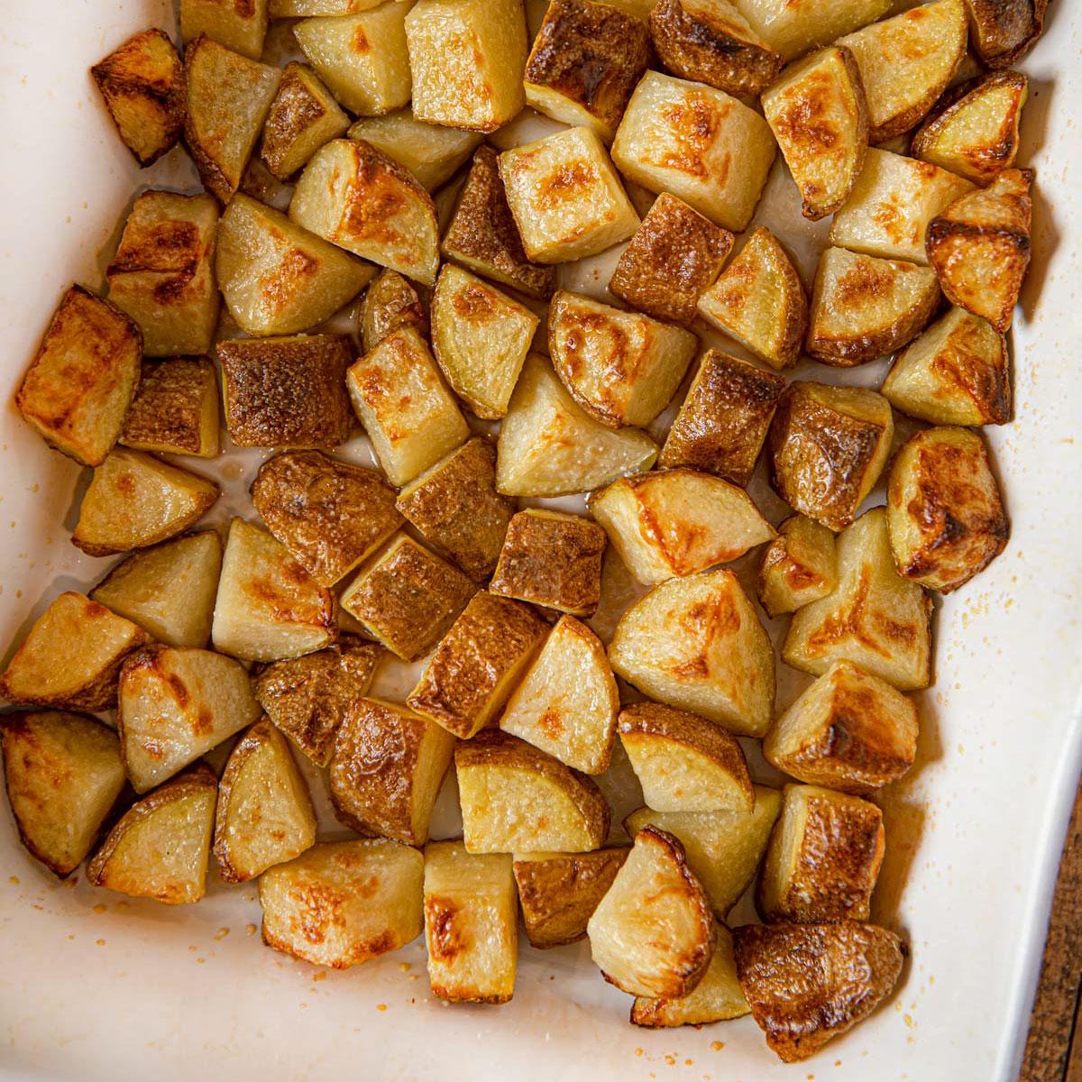 Crispy Salt and Vinegar Potatoes