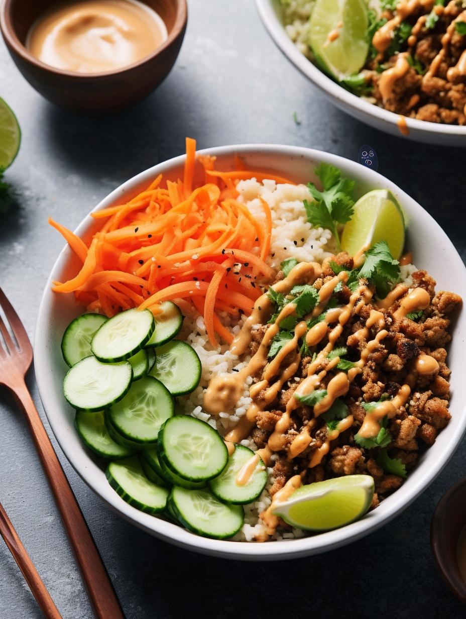 Deconstructed Banh Mi Bowls