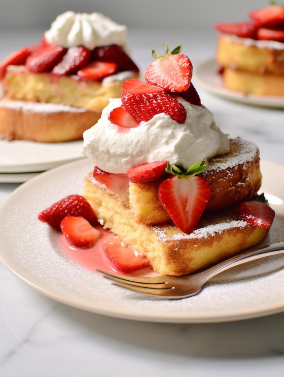 Delightful Strawberry French Toast Confection