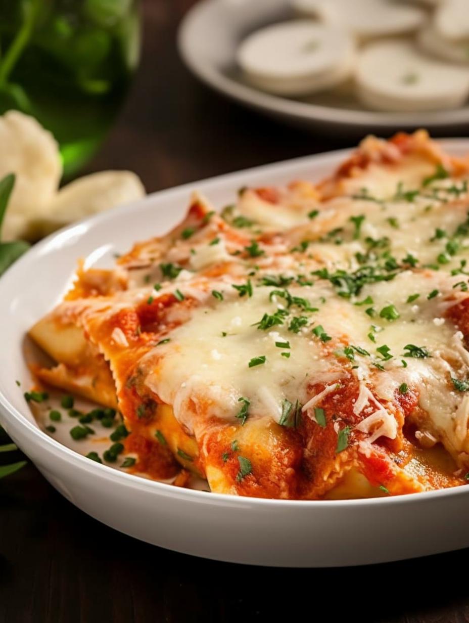 Effortless Ravioli Lasagna